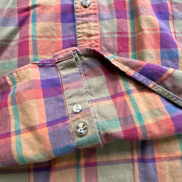 Boston Traders Luxury Vintage Shirt Men's XL Plaid Camping Hiking Outdoor - Picture 5 of 12